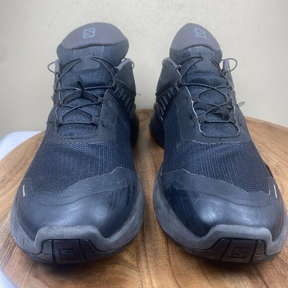 Salomon Raise GORETEX Mens Triple Black Size 11.5 Athletic Trail Hiking Shoes main image 9